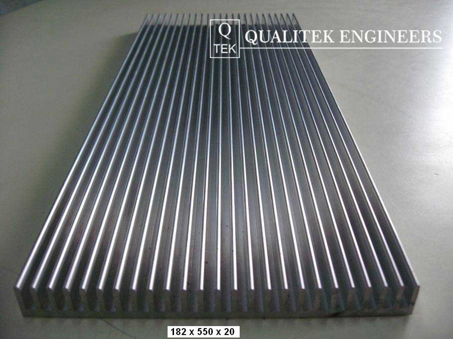 Aluminium Extruded Heat Sinks